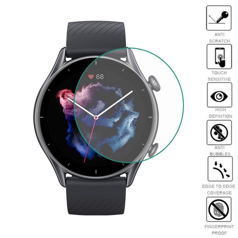 5pcs TPU Soft Protective Film  - огляд і ціна Amazfit Smartwatch Accessories