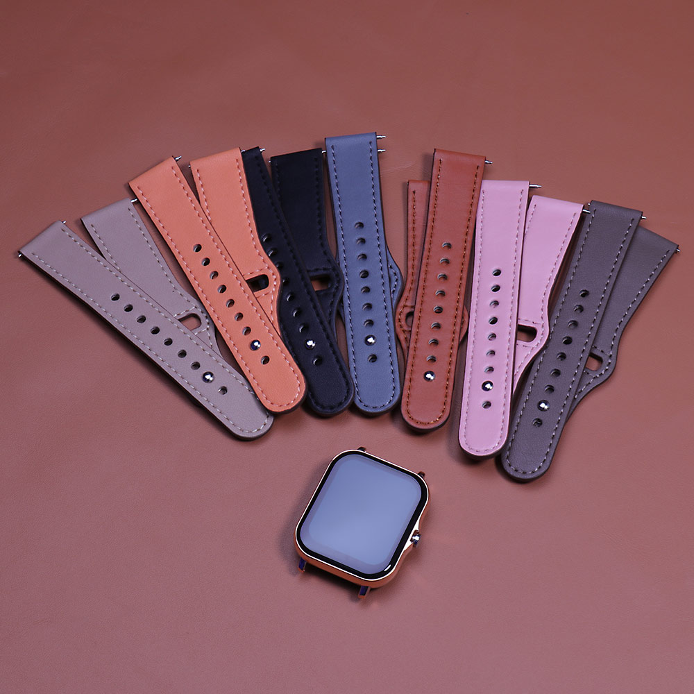 leather watch strap For Samsun - огляд і ціна Titan Smartwatch Accessories