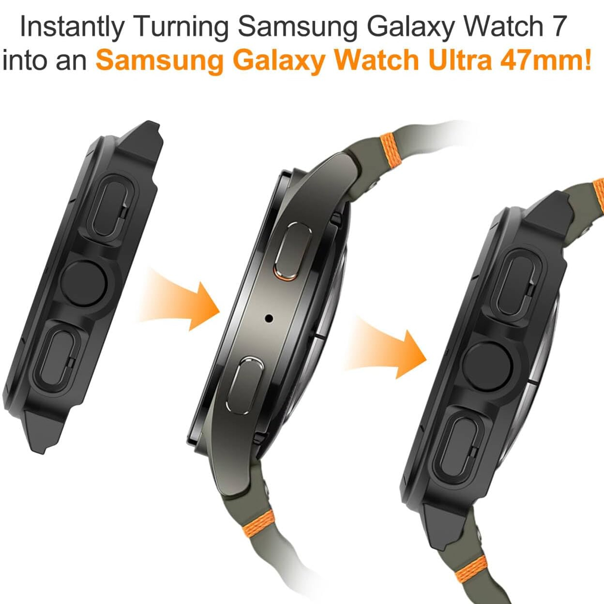 Glass+Case For Samsung Galaxy  - огляд і ціна Samsung Smartwatch Accessories