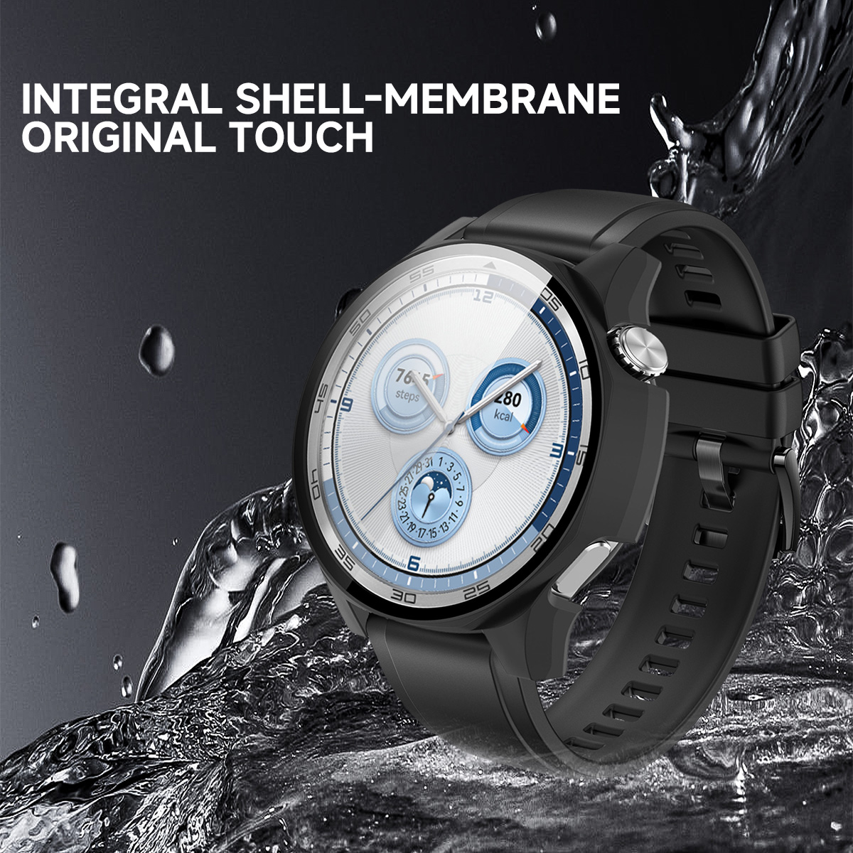 Tempered glass case For Huawei - огляд і ціна Titan Smartwatch Accessories