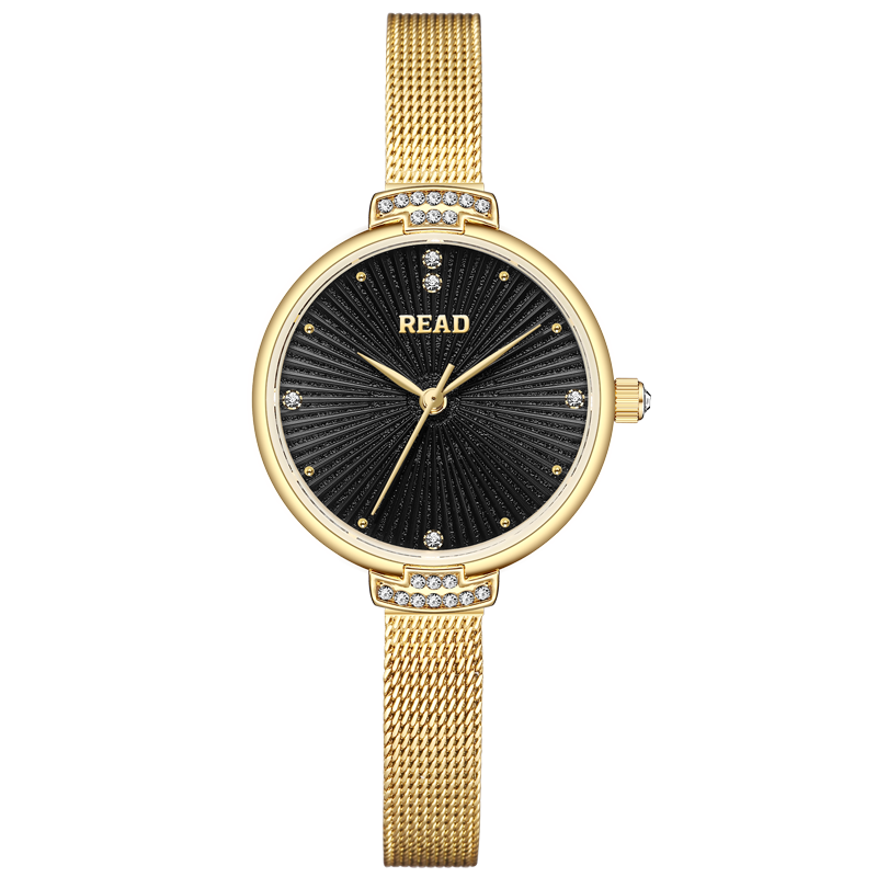 READ Women Quartz Watch | Blac - огляд і ціна Stainless Mesh Band