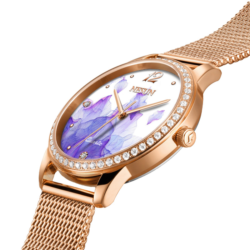 NESUN 8 MM Ultra-Thin Women's  - огляд і ціна Stainless Mesh Band